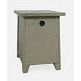 thumbnail image 5 of Jofran Telluride Rustic Distressed Acacia USB Charging Chairside End Table, 5 of 11