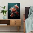 thumbnail image 5 of Pink Peony Floral Canvas Print, Perfect for Living Room Bedroom Dining Room Hallway Office Cafe Restaurant, 5 of 8