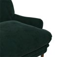 thumbnail image 2 of Pemberly Row Modern / Contemporary Puffy Mid-Century Sofa in Emerald, 2 of 6