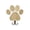 White, variant on Wooden Paw Print Wall Hook With Metal Hanging Hook,Pet Leash Key Holder For Entryway Dog Accessories Home Decor(Black)