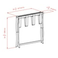thumbnail image 6 of Winsome Scarlett Luggage Rack, Walnut Finish, 6 of 6