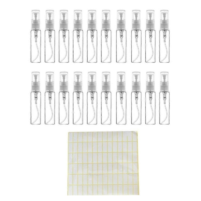 50Pcs 5ML Spray Bottle Small Cosmetic Packing Atomizer Perfume Bottles Atomizing Spray Liquid Container for Travel
