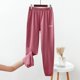 thumbnail image 5 of Pantalones de casa Warm Heart, ropa exterior informal, pantalones tipo farol, otoño e invierno, holgados, combinables, 5 of 5