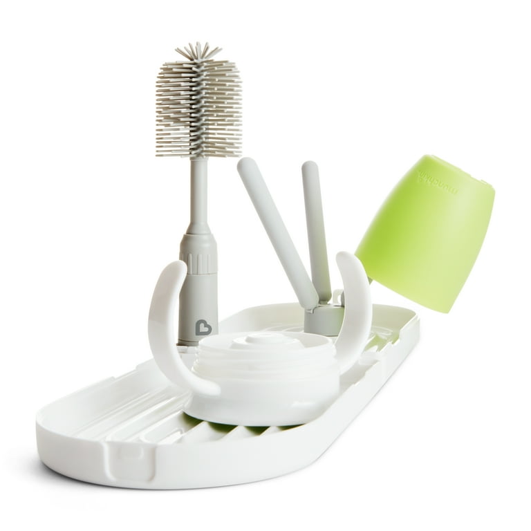 Munchkin® Portable Bottle Drying Rack with Silicone Bottle Brush