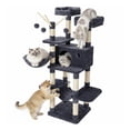 thumbnail image 4 of FEANDREA Cat Tree, Large Tower, 64.6'' Activity Center  Condo, 4 of 8
