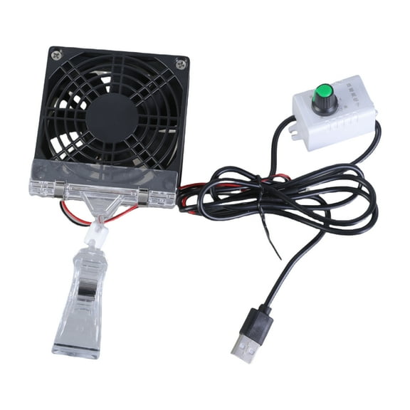 Zeiwohndc Waterproof Cooling Fan Aquarium Chiller Aquatic Fish Tank Reef Coral Tank