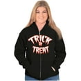 thumbnail image 3 of Classic Halloween Trick or Treat Zip Up Hoodie Men's Women's Brisco Brands S, 3 of 6