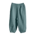 thumbnail image 6 of Girls Sweatpants Joggers Sweat Pants Cute Baggy Trendy Clothes Preppy with Pockets 6-12 Months 12-24 Months 2t 3t 4t 5t 6t 7t 8t 9t Children(Blue,18-24 Months), 6 of 8