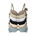 thumbnail image 1 of Paquete de Brasier Adda Lingerie  Modelo Angela, Estilo con varilla, Colores surtidos, 1 of 5
