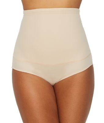 Flexees Hip Nipper Shapewear Layer Under The Top Over The Pants Tone Shape Tummy
