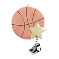 thumbnail image 4 of Personalized Basketball Ornament - Basketball Decor, Basketball Keepsake, Sports Ornaments for Christmas Tree, Personalized Basketball Gifts - Basketball Star - Free Customization, 4 of 10