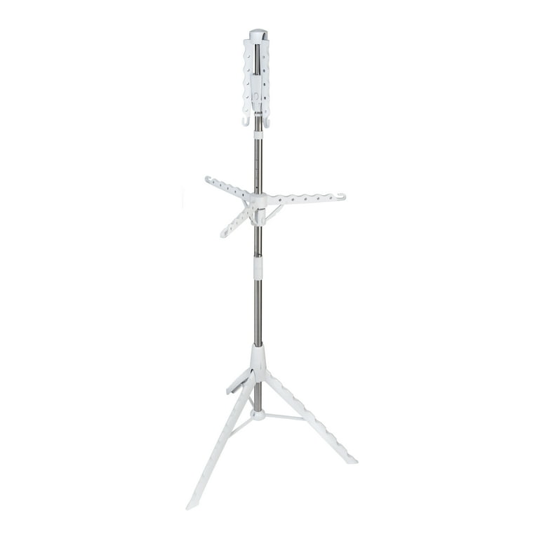 Honey Can Do 2 Tier Tripod Metal Clothes Drying Rack White Walmart
