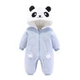 thumbnail image 5 of Baby Girls Boys Jumpsuit Cute Cartoon Animal Outfit Hooded Romper Outfits Winter Snowsuit Clothes for Babies 12-18 Months, 5 of 5