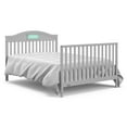 Graco Story 5in1 Convertible Baby Crib with Drawer, Pebble Gray