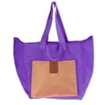 thumbnail image 1 of Mujeres Gimnasio hombro Tote Púrpura shamjiam Senderismo Tote de viaje en la playa, 1 of 9