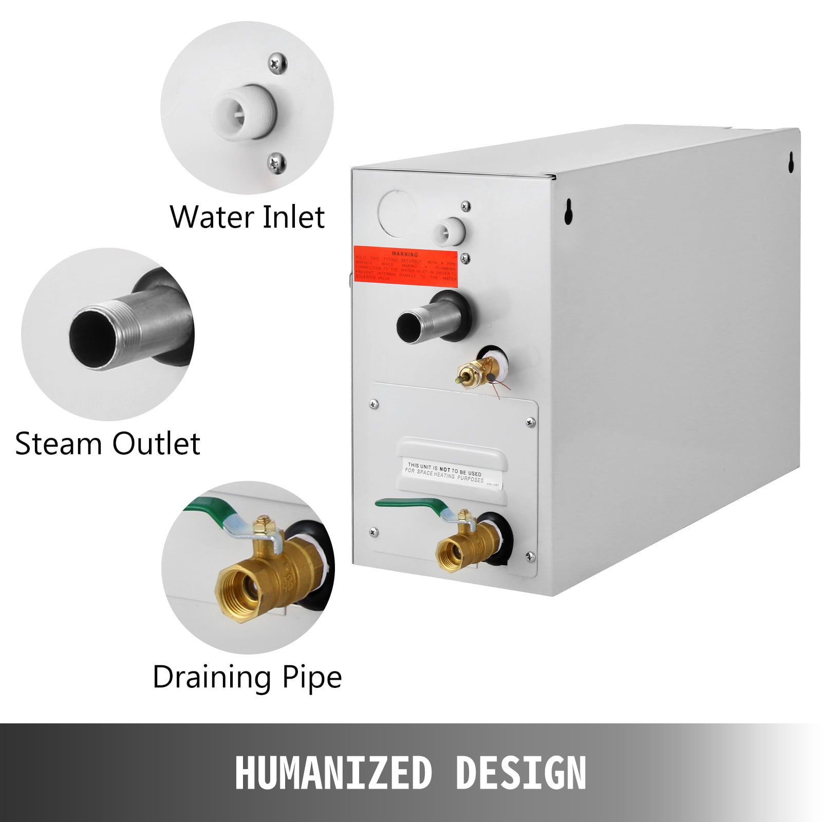 Buy VEVOR Steam Generator 9KW Steam Showers 220V240V Sauna Steam