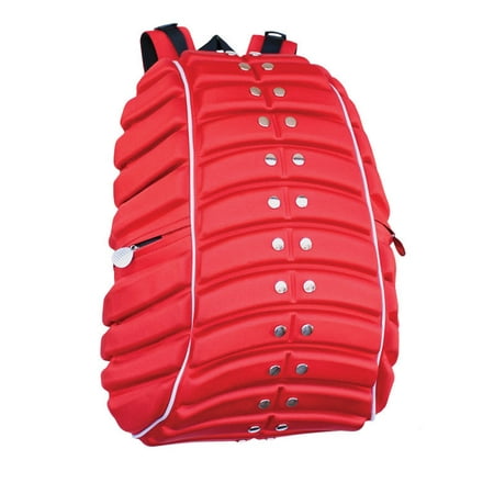 Madpax The Defender Riccochet Red Full Pack Urban School Bag Backpack