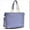 Purple, variant on Women's Handbag Faux Leather Quilted Tote Bag Shoulder Bag with Chained Handle