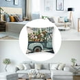 thumbnail image 5 of nygtbtfer Eucalyptus Leaves Pillow CoversSet of 2 Spring Quotes Decorations Truck Vase Linen Cushion Case Gifts for Home Decor White, 5 of 7
