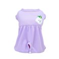 thumbnail image 3 of CSChome Pet Recovery Suit Pet Recovery Suit Embroidered Cartoon Design Button Closure Stretchy Sleeveless Lick Breathable Puppy Surgery Rehabilitation, 3 of 7