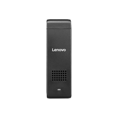 Lenovo IdeaCentre Stick 300-01IBY 90F2 - Stick - Atom Z3735F / 1.33 GHz - RAM 2 GB - flash - eMMC 32 GB - HD Graphics - WLAN: 802.11a/b/g/n, Bluetooth 4.0 - Win 10 Home 64-bit - monitor: none - black