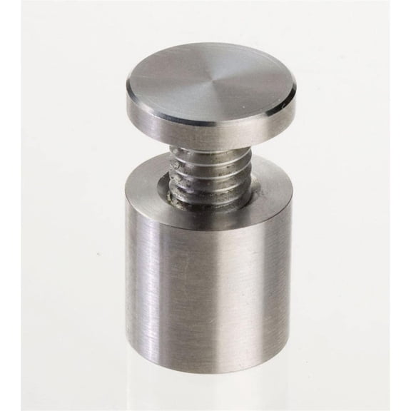 Set of 12 Stainless Steel Standoff Screws, 5/8 x 5/8 Inch, to Mount 3 Sign Displays (4 Standoffs Per Sign)