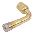 thumbnail image 3 of 2 pcs Valve Extension Valve Tire Brass 90 Degree Universal for Truck Car Motorcycle, 3 of 8