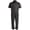 Gravel, variant on Bass Creek Outfitters Mens Coveralls Short Sleeve Heavyduty Utility Jumpsuit Workwear for Men