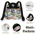 thumbnail image 4 of Genshin Impact Women Backpack Casual Stylish Shoulder Bag Large Capacity Daypack Rucksack, 4 of 8