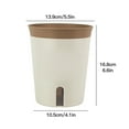 thumbnail image 2 of Planter Basket Flower Pot Lazy Flowers Container Light And Sturdy Garden Tool Automatic Water Absorption Bucket, 2 of 5