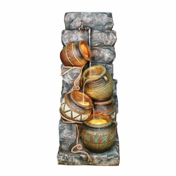Pottery Pitcher Fountain