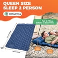 thumbnail image 4 of Colchoneta Inflable KingCamp Queen con Almohada para 2 Personas, 4 of 9