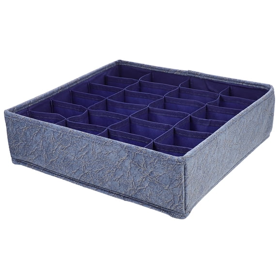 Hytrove briefs organizer Socks Underwear Organizer Linen Cloth Space Saving Women Closet 1Pack