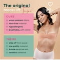 thumbnail image 4 of Tape Kit Boobtape for Breast Lift | Includes Nipple Covers | Body Tape for Push up & Shape | Works Great with Sticky Bra Backless Bra or Strapless Bra | Waterproof Sweat-Proof, 4 of 12