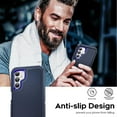 thumbnail image 1 of For Samsung A14 Case, Samsung Galaxy A14 5G Case, 3 in 1 Full Body Shockproof Rubber Dustproof Rugged Defender Protection Case Galaxy A 14, Blue, 1 of 11