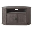 thumbnail image 2 of Meuble d'Angle en Bois de Style Rustique avec 2 Portes, Gris, 2 of 5