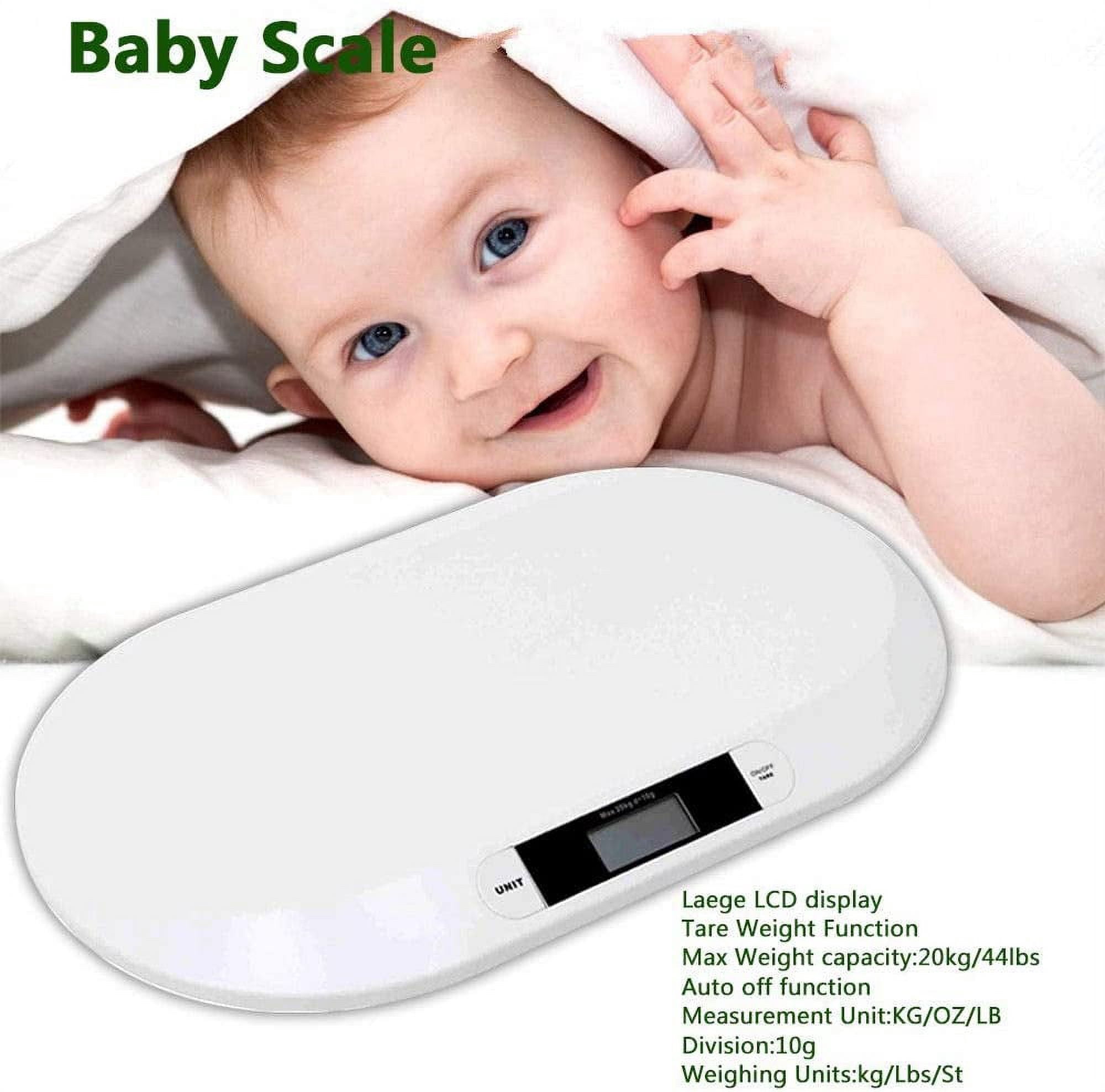 DENEST 3 Weighing Mode Multi-Function Digital Baby Weight Scale with LCD Display