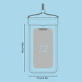 thumbnail image 2 of "Universal Phone Pouch Certified Touchscreen Friendly Perfect For Beach Swimming And Outdoor Activities", 2 of 5