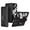 Black, variant on MonsDirect for 7.6 inch Samsung Galaxy Z Fold 3 5G 2021 Case, Hard PC Case with Hidden Stand, Anti-Drop Free Folding Hinge Cover with Screen Protector & Lens Protection for Galaxy Z Fold 3, Black