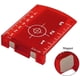 thumbnail image 2 of Tarjeta de objetivo magnética para láser Firecore, color rojo, 2 of 8