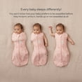 thumbnail image 2 of ergoPouch Cocoon Swaddle to Sleep Sack, Organic Cotton, 0-3 Months (7-13lbs), 0.2 TOG, Warm Temps, Daisies, 2 of 7