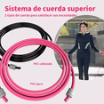 thumbnail image 4 of Cuerda Para Saltar Con Contador Crossfit rosa, 4 of 4