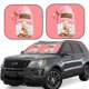 thumbnail image 1 of Balery Coffee Gnome (1) Parasol para parabrisas de coche de 2 piezas | Parasol plegable para parabrisas delantero de coche para la mayoría de sedanes-Medium, 1 of 6