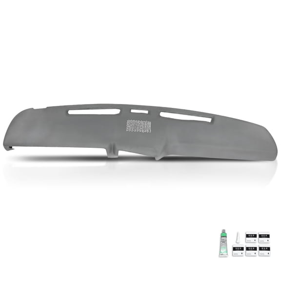 Dashboard Dash Cover Light Gray Fit For 80-86 Ford F100 F150 F250 F350 Bronco