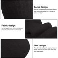 thumbnail image 2 of 2 Pairs Toe Separator Socks, Foot Alignment Socks Cotton Massage Toeless Socks Stretch Sports Socks for Yoga Gym, 2 of 7