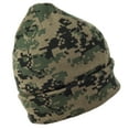 thumbnail image 2 of Gelante Beanie Hat Men Women Classic Knit Cuffed Plain Cap -Green Digital Camo, 2 of 2