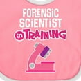thumbnail image 4 of Inktastic Future Forensic Scientist in Training Girls Baby Bib, 4 of 4