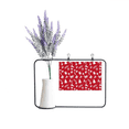 thumbnail image 1 of mas Snowflake Elk Sled Hat Artificial Lavender Flower Vase Bottle Card, 1 of 2