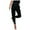 Black, variant on Xuniizn Womens Joggers with Pockets, High Waisted Solid Color Stretchy Jogger Scrub Pants with Pockets, Thin Soft Comfortable Tummy Control Yoga Pants, S-3XL