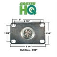 thumbnail image 2 of Set of 4 All Steel Swivel Plate Caster Wheels with Brakes Locking (3" Combo), 2 of 4